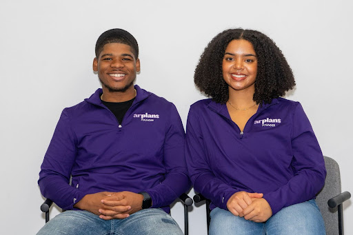 Team collaborating in a meeting